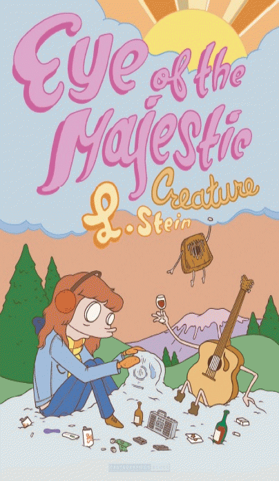 Eye of the Majestic Creature Graphic Novel - cover - by Leslie Stein