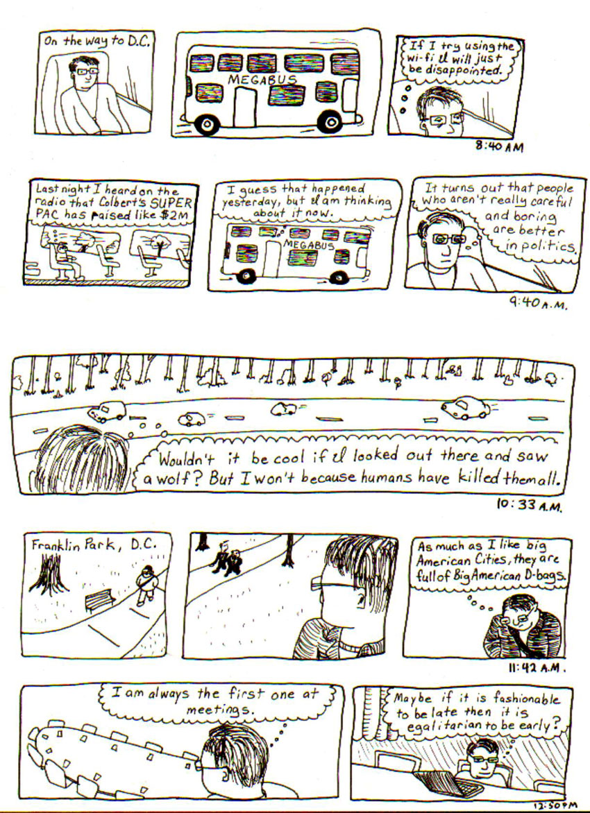 Hourly Comics Day 2011, #1