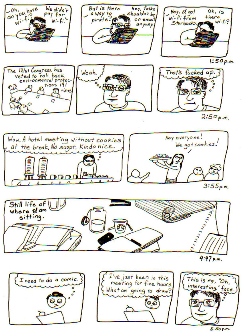 Hourly Comics Day 2011, #2