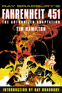 Fahrenheit 451 comic adaption cover
