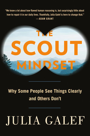 Cover, The Scout Mindset book